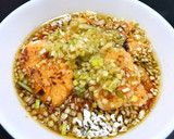 油淋鶏風♡はんぺんと人参のふわふわ焼き作り方9写真