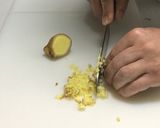 鰹のタタキとナスの香味ダレそうめん作り方3写真