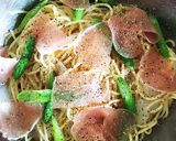土日、簡単♪カルボナーラ風冷製パスタ作り方7写真