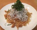 大葉どっさり シラスと沢庵のパスタ作り方5写真
