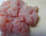朝食♪青梗菜ときのこ鶏ささみのお吸い物♡作り方4写真