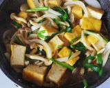 ☆簡単☆厚揚げの甘辛スタミナ炒め作り方4写真