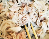 豚しゃぶ肉と新玉ねぎのすりおろし炒め作り方3写真