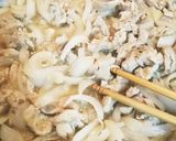 豚しゃぶ肉と新玉ねぎのすりおろし炒め作り方5写真