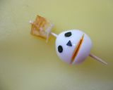 うずらの雪だるま☆キャラ弁おかず作り方5写真