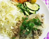 豚しゃぶ肉と新玉ねぎのすりおろし炒め作り方6写真