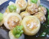 料亭風☆かぶの海老肉詰め餡かけ☆作り方14写真