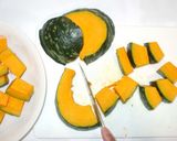 カボチャ・糸こんにゃくの煮物♪簡単作り方3写真