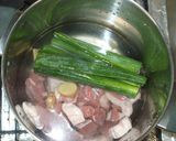 豚バラ肉と大根の煮物♪簡単作り方3写真