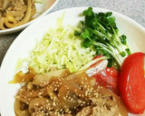 豚しゃぶ肉と新玉ねぎのすりおろし炒め作り方7写真