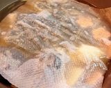 一緒に煮て時短【子持ち黒ガレイの煮魚】作り方7写真