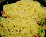 ねぎとさつまあげのしょうゆ味焼きそば作り方4写真