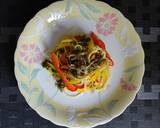 栄養満点☆刻みセロリの葉パスタ作り方10写真