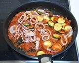 いかのトマト煮作り方4写真