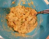 コーンとお豆のパンケーキ☆離乳食おやつ作り方3写真