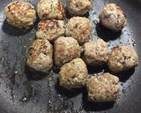 ラム肉のミートボール、ブランデー風味作り方4写真