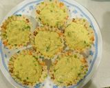 コーンとお豆のパンケーキ☆離乳食おやつ作り方4写真