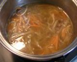 牛肉と野菜の簡単！ピリ辛中華風スープ♪作り方4写真