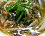 牛肉と野菜の簡単！ピリ辛中華風スープ♪作り方6写真