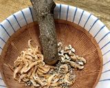 もちもちデザート「桜えび胡桃味噌餅〜」作り方1写真