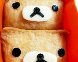 リラックマ♪いなり★簡単キャラ弁♪遠足作り方1写真