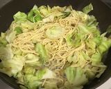 キャベツあんかけ焼きラーメン作り方4写真