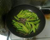 絹さや無限ループ!作り方4写真