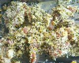 鶏モモ肉のレモンパン粉焼き作り方5写真