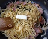 和風　バター醤油パスタ作り方7写真