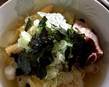 煮豚の茹で汁利用で、にゅーラーメン作り方5写真
