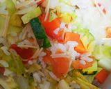 トマトと野菜の簡単ミルクリゾット作り方3写真