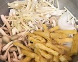 キノコのあんかけ丼作り方2写真