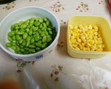 やめられないとまらない～枝豆天ぷ～ら作り方1写真