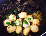 ♡帆立のバターポン酢炒め♡作り方4写真