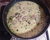 簡単☆コーンクリームパスタ作り方2写真