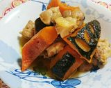 ☆簡単おかず☆鶏肉とかぼちゃの煮物作り方4写真