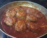 トマトジュースで煮込みハンバーグ！作り方10写真