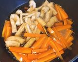 簡単 お鍋１つ 小松菜油揚げ舞茸煮浸し作り方4写真