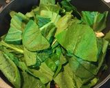 簡単 お鍋１つ 小松菜油揚げ舞茸煮浸し作り方7写真