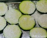 ズッキーニのフリッター風はさみ揚げ作り方2写真