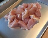 鶏むね肉のストロガノフ♪サワークリームで作り方1写真