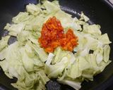 簡単！キャベツとキャロットマトの醤油炒め作り方3写真
