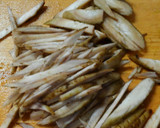 簡単！アサリとごぼう きのこのお味噌汁♪作り方4写真