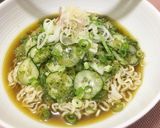 夏は冷んやり♪きゅうりのすり流しラーメン作り方6写真