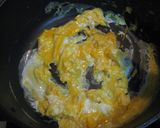 豆苗とぶなしめじのふんわり卵炒め作り方3写真