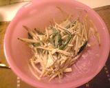 残り野菜でオイマヨサラダ作り方2写真