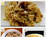 唐揚げ炊き込みご飯簡単めんつゆ2合炊飯器作り方14写真