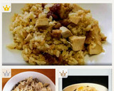 唐揚げ炊き込みご飯簡単めんつゆ2合炊飯器作り方14写真