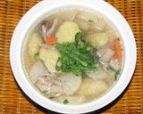 食感が面白い『さつま芋の団子汁』作り方5写真
