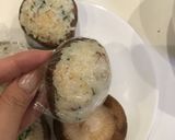 椎茸のマヨ焼きおにぎり作り方3写真